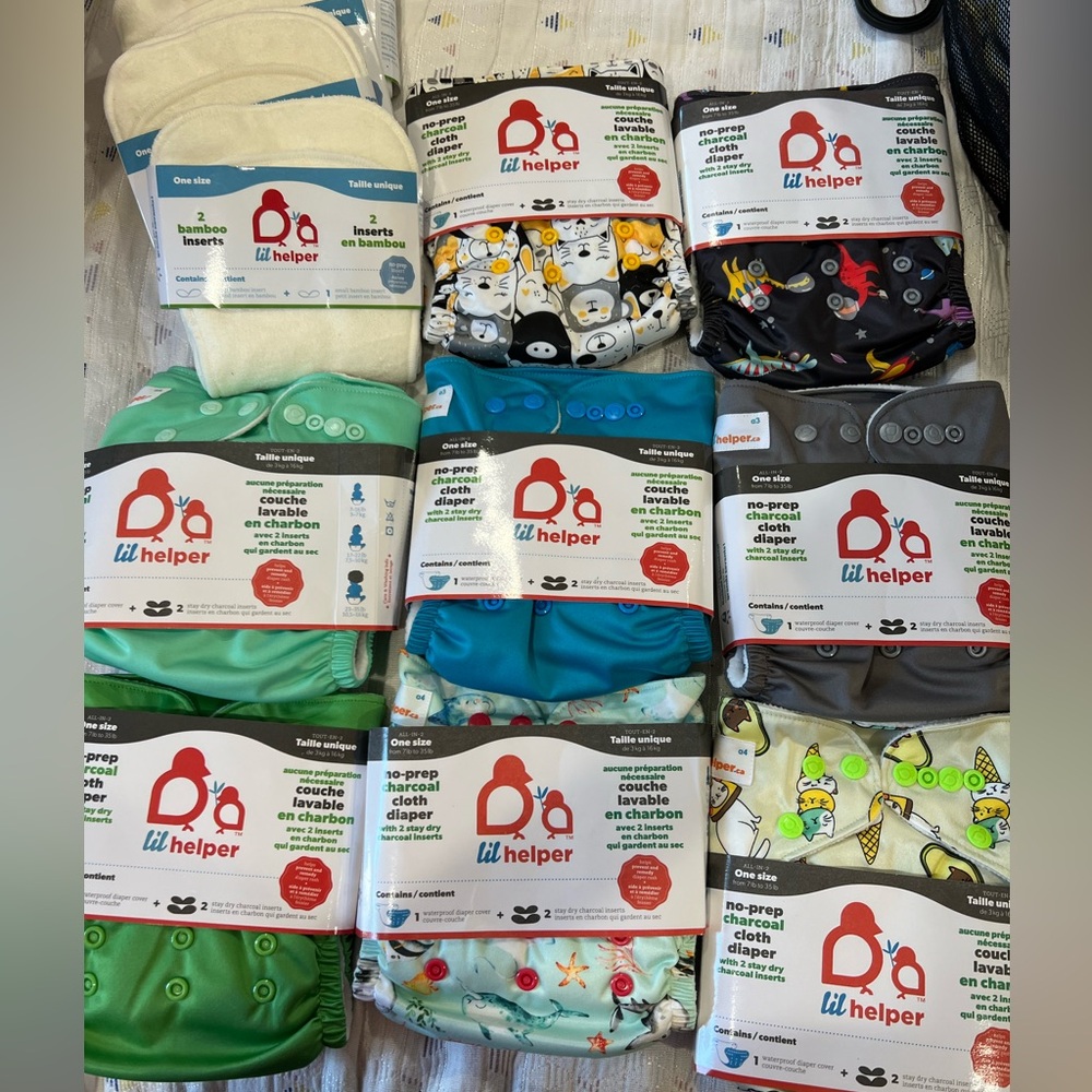 Lil Helpers Cloth Diapers